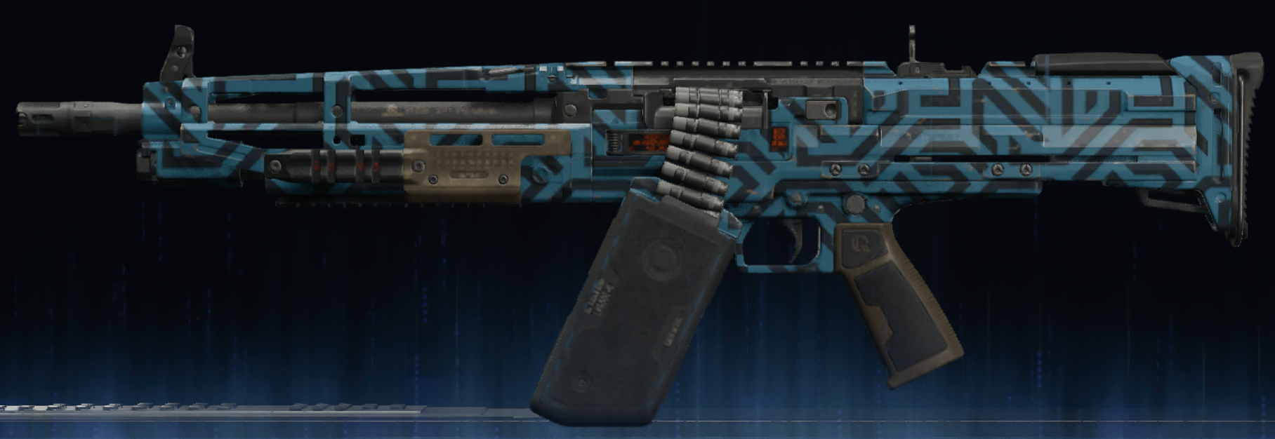 Rendu du camouflage Trace sur XM325